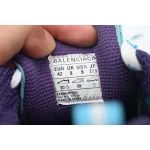 Balenciaga White Silver Blue  734734 W3XL5 4095 