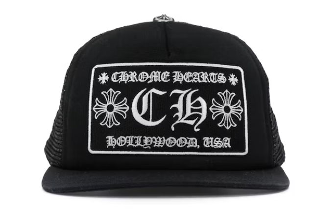 Chrome Hearts CH Hollywood Trucker Hat
