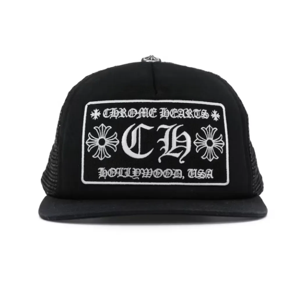 Chrome Hearts CH Hollywood Trucker Hat