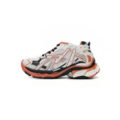 Balenciaga Runner White Orange Black 677402 W3RB7 9051  01