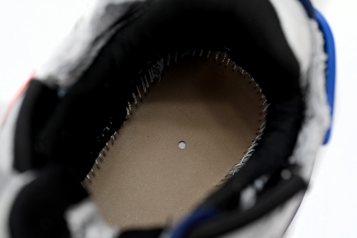 Balenciaga Runner White And Blue Printing 677402 W3RB6 1264 