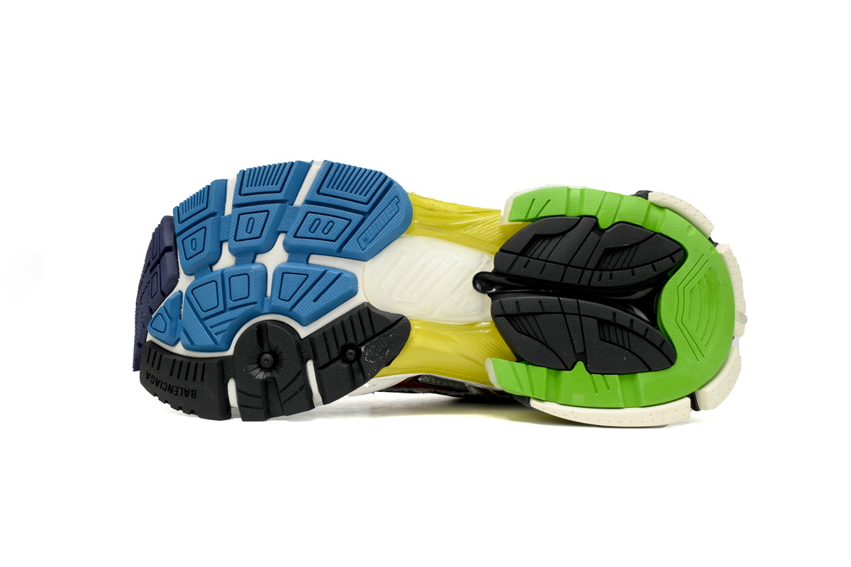 Balenciaga Runner White Yellow Purple 677402 W3RH5 0308