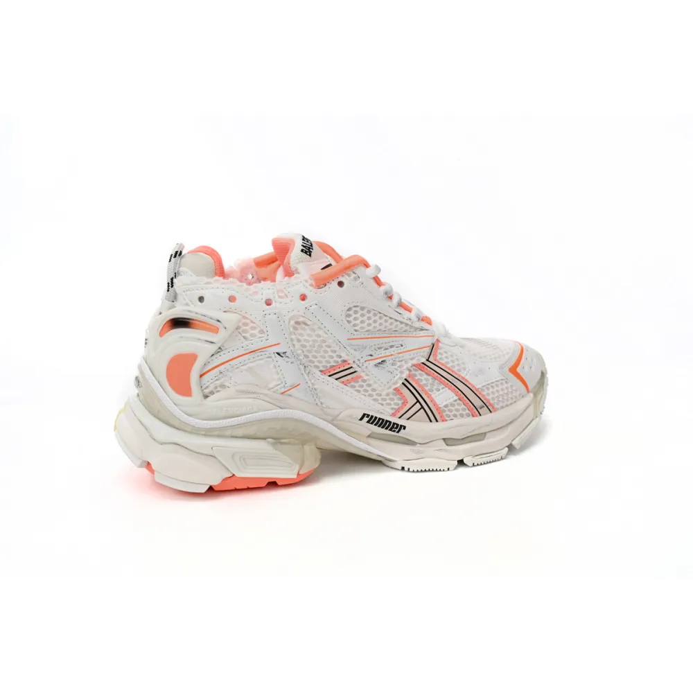 Balenciaga Runner White Orange 677402 W1RB2 2115 