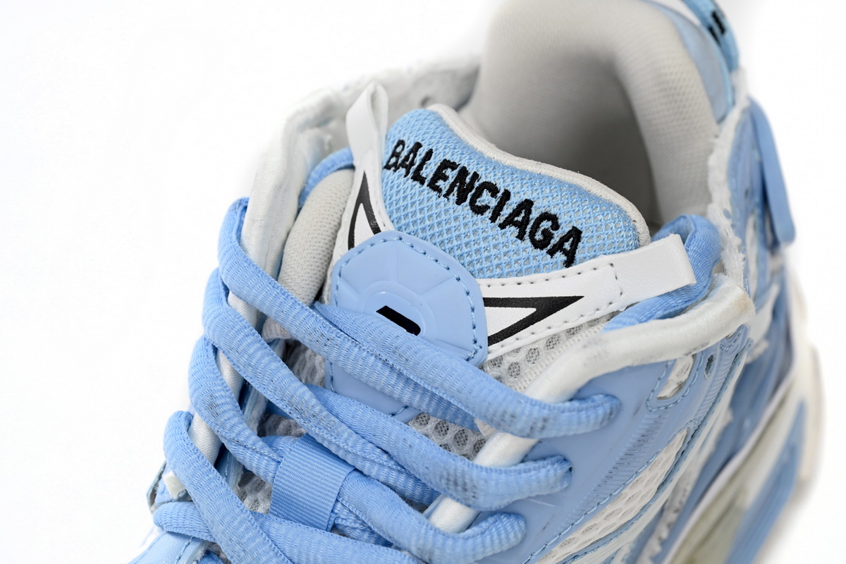    Balenciaga Runner White Light Blue 677402 W3RB2 9744 