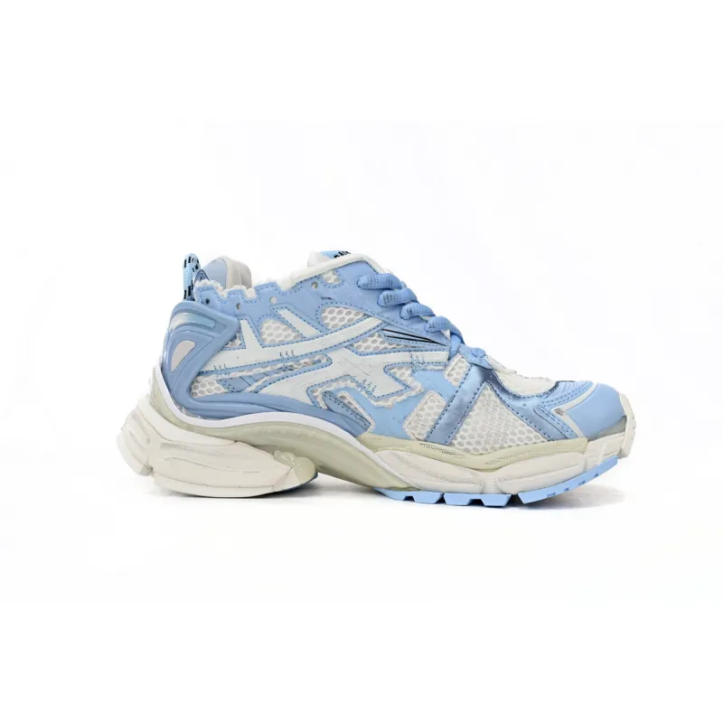 Balenciaga Runner White Light Blue 677402 W3RB2 9744 