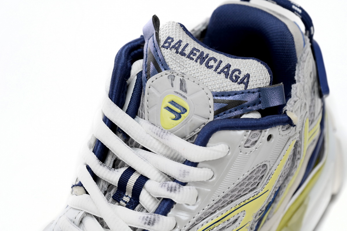    Balenciaga Runner Bai Huang Lan 677402 W3RB5 9174