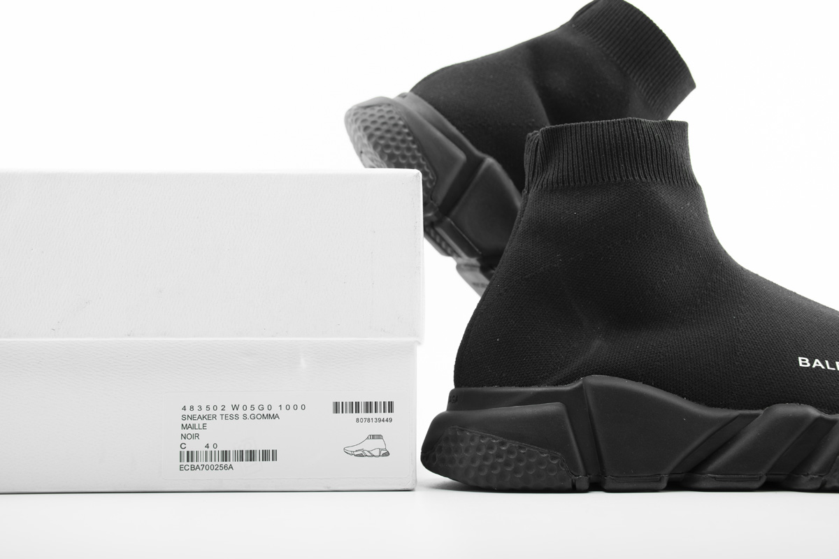 Pkgod Balenciaga Speed Runner black