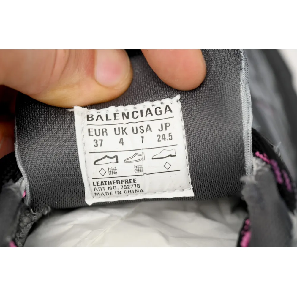 Balenciaga 10XL Sneaker  Gray Black Powder 784342 W2MV2 1510