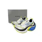 Balenciaga 10XL Sneaker  White Gray Black Fluorescent Green 784342 W2MV2 7019