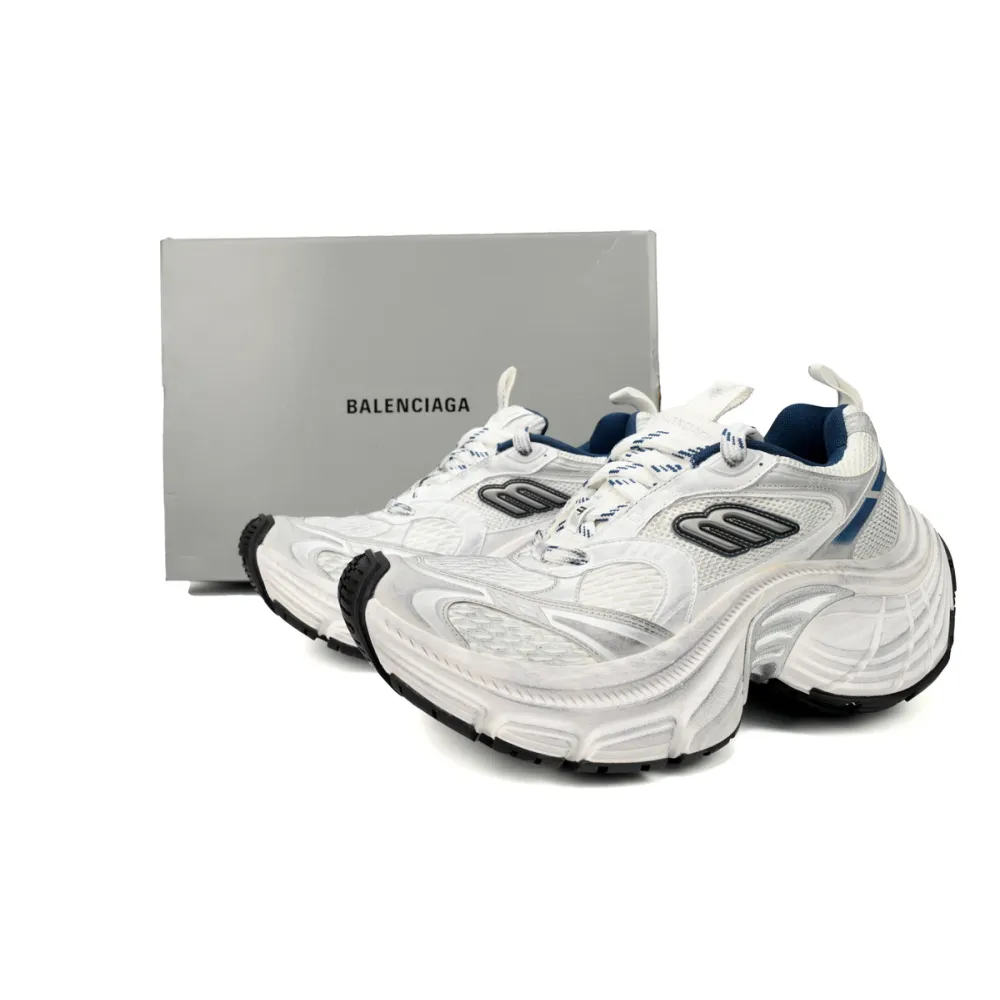 Balenciaga 10XL Sneaker  White Gray Black White 784342 W2MV2 1219