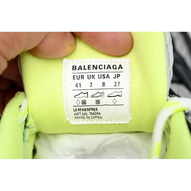 Balenciaga 10XL Sneaker White Gray Black  Yellow 784342 W2MV2 7010