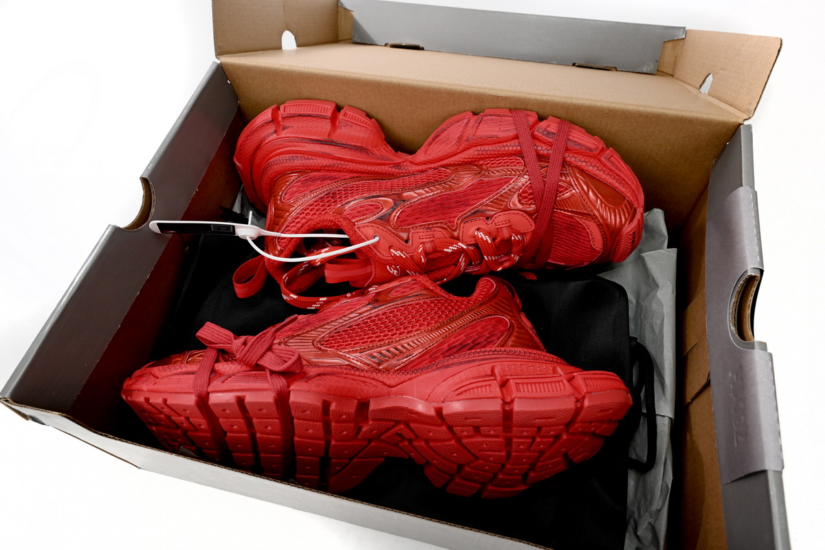    Balenciaga 3XL Black Chinese Red 734734 W3XL1 6000
