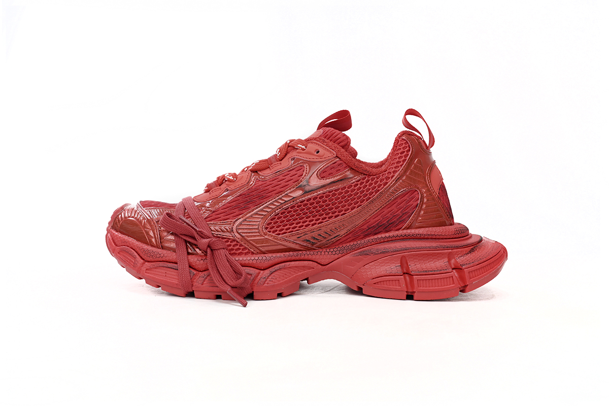    Balenciaga 3XL Black Chinese Red 734734 W3XL1 6000
