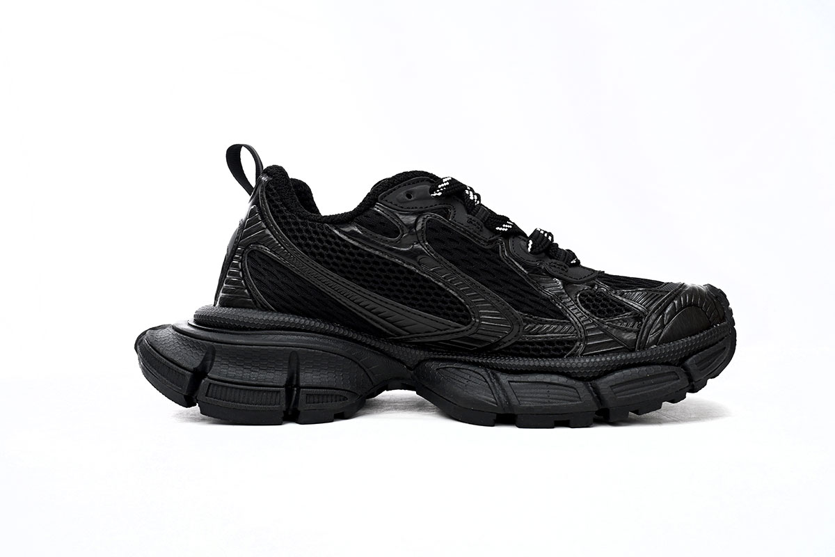    Balenciaga 3XL Black Mesh 734733 W2RC6 0203