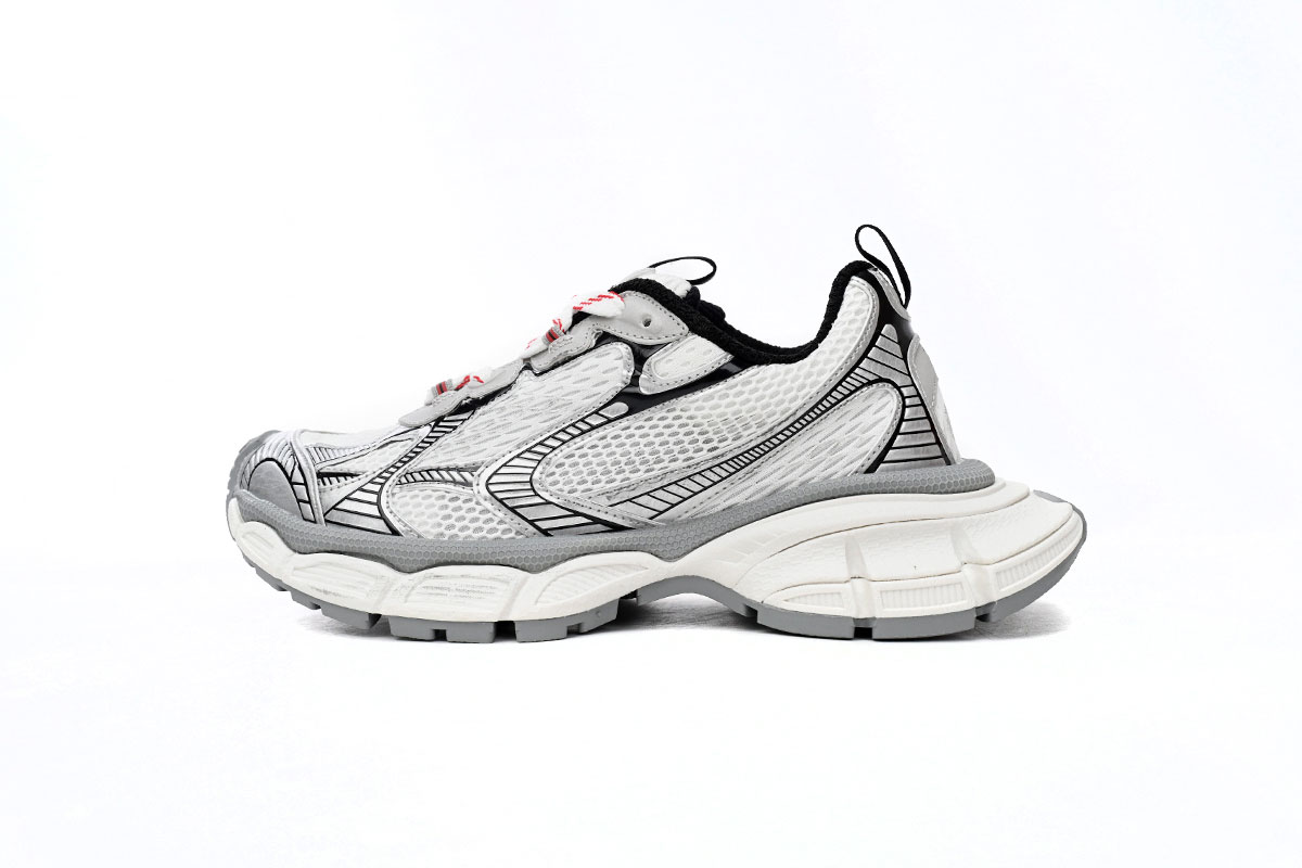    Balenciaga 3XL Grey White Red 734733 W2RB5 2801