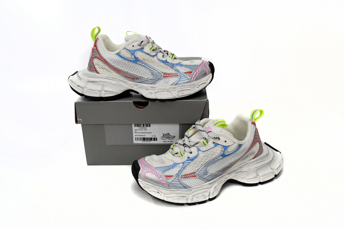    Balenciaga 3XL White Multicolor 734734W3XL5 9645