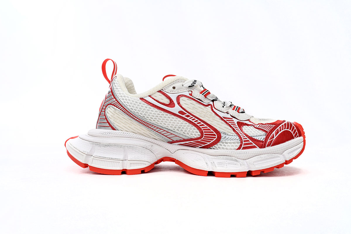    Balenciaga 3XL White Red 734733 W2RG3 1203