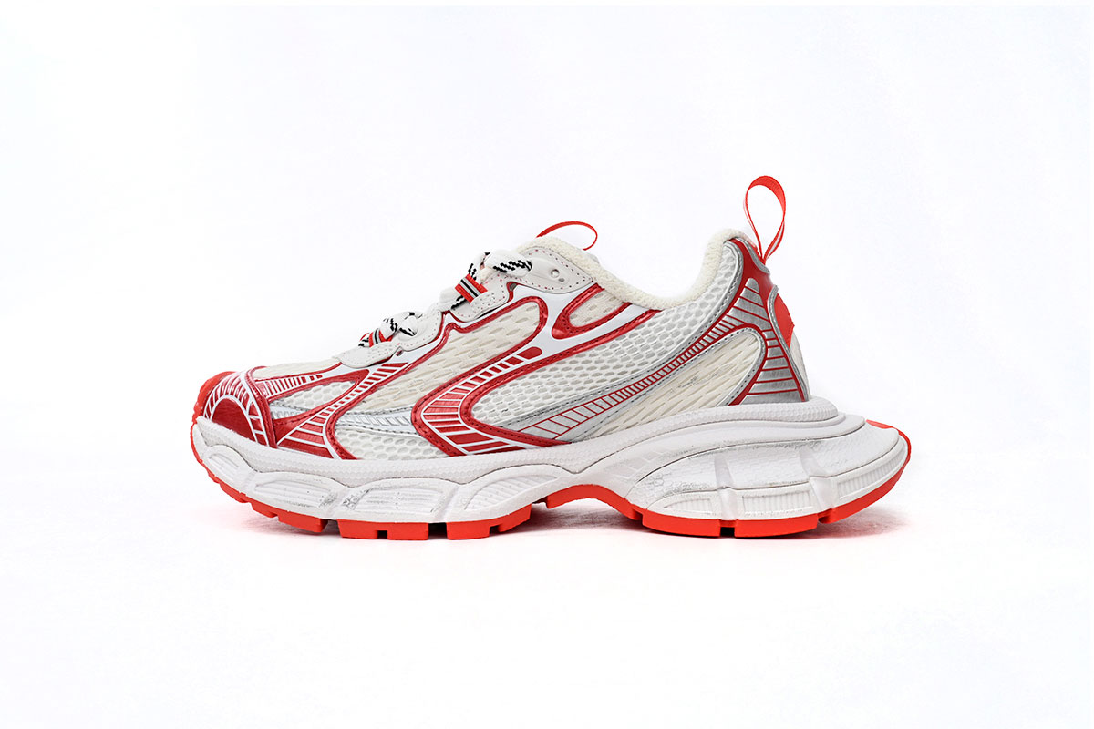    Balenciaga 3XL White Red 734733 W2RG3 1203
