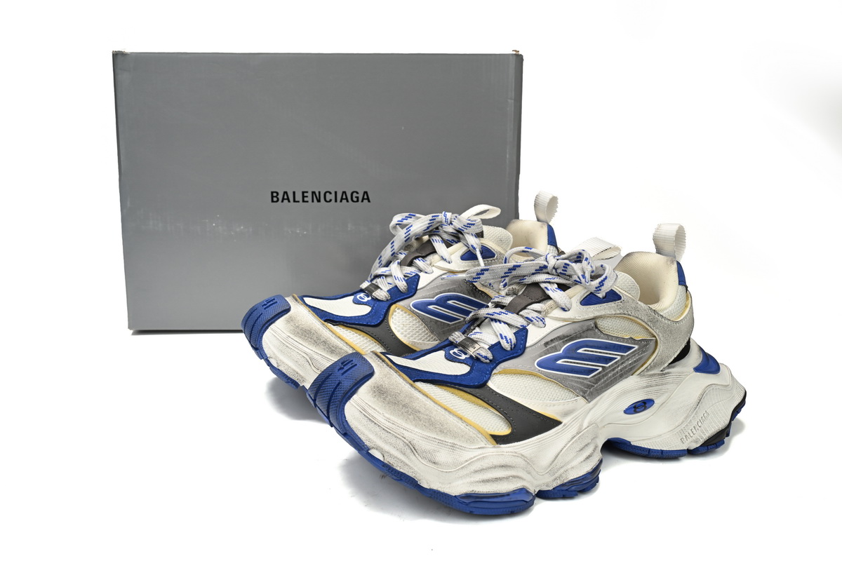    Balenciaga Cargo White Blue 784339-W2MV1-5895