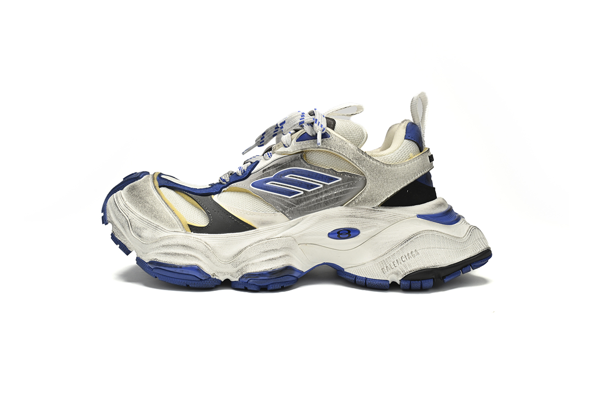    Balenciaga Cargo White Blue 784339-W2MV1-5895