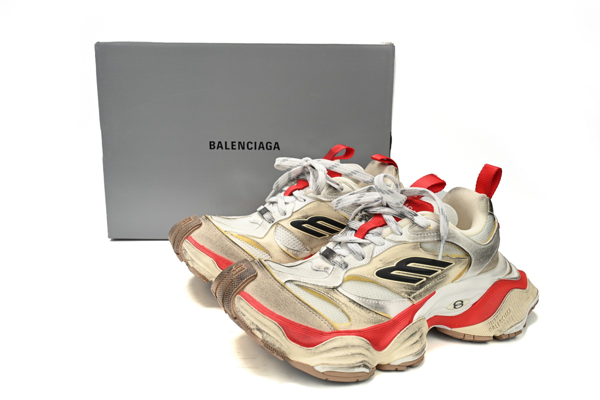    Balenciaga Cargo White Red 84339-W2MV1-2098