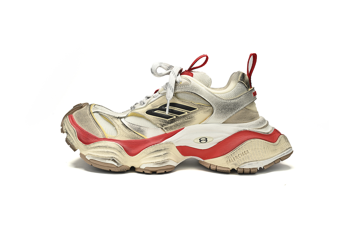    Balenciaga Cargo White Red 84339-W2MV1-2098