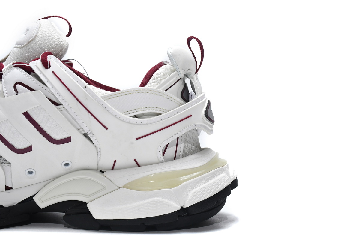    Balenciaga Tess S. White Claret Red 542436 W1JH 1915 