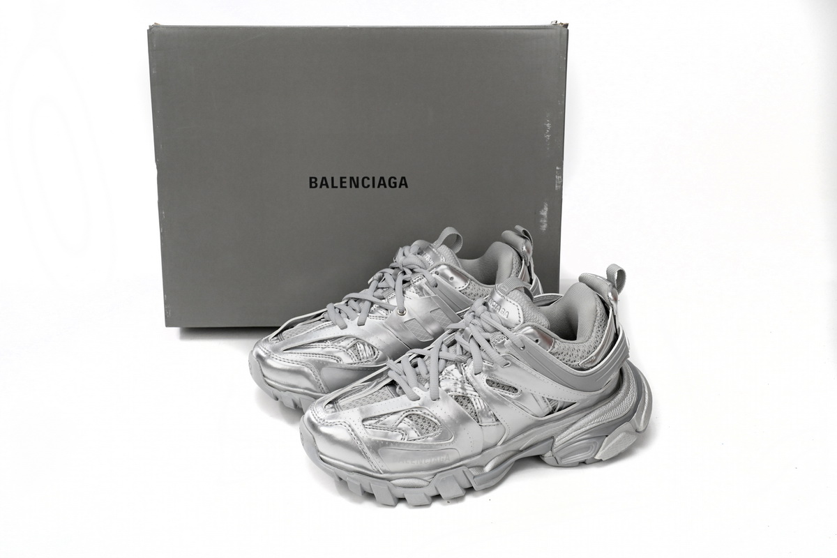    Balenciaga Tess S.Bright Silver 542436 W2FS3 8100 