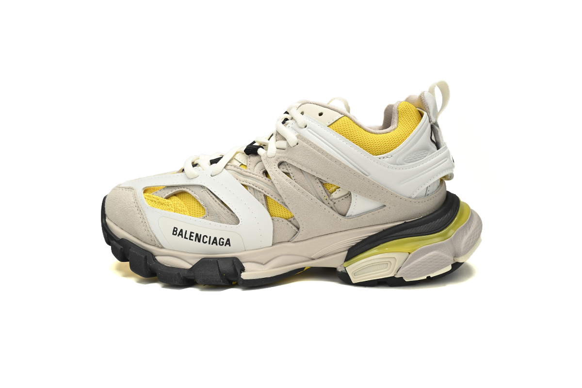    Balenciaga Tess S.Black Rice Grey White Yellow 542436 W1ST3 0258 