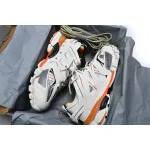 Balenciaga Tess S. White Orange Black  542436 W1GB1 9059   