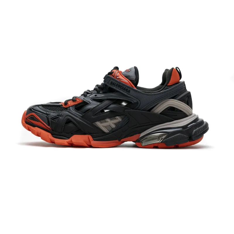 Balenciaga Track 2 Sneaker Dark Grey Orange 570391 W2GN1 2002 