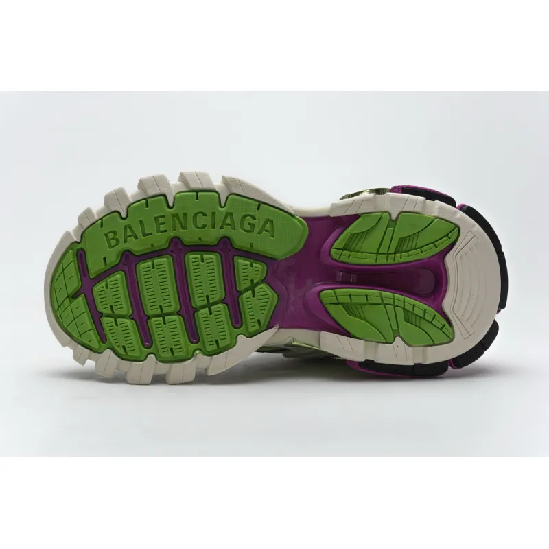 Balenciaga Track 2 Sneaker White Green Pink  568615 W2GN3 9199 