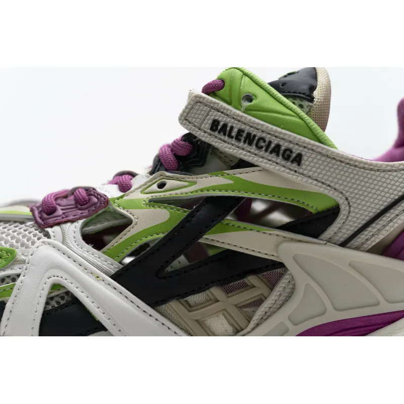 Balenciaga Track 2 Sneaker White Green Pink  568615 W2GN3 9199 