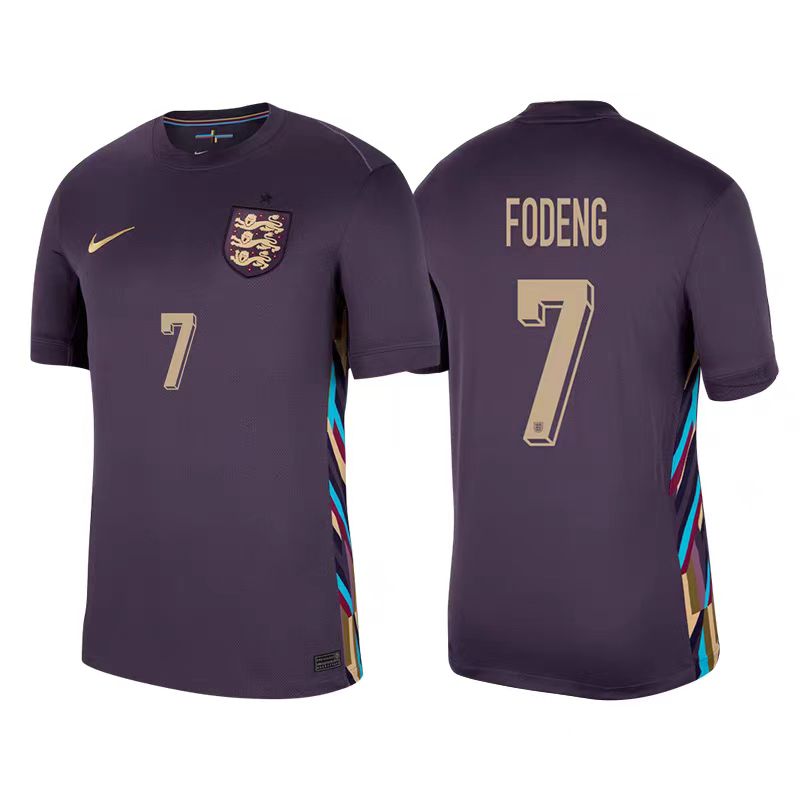    England 24/25 Player Away Euro Patch Jersey