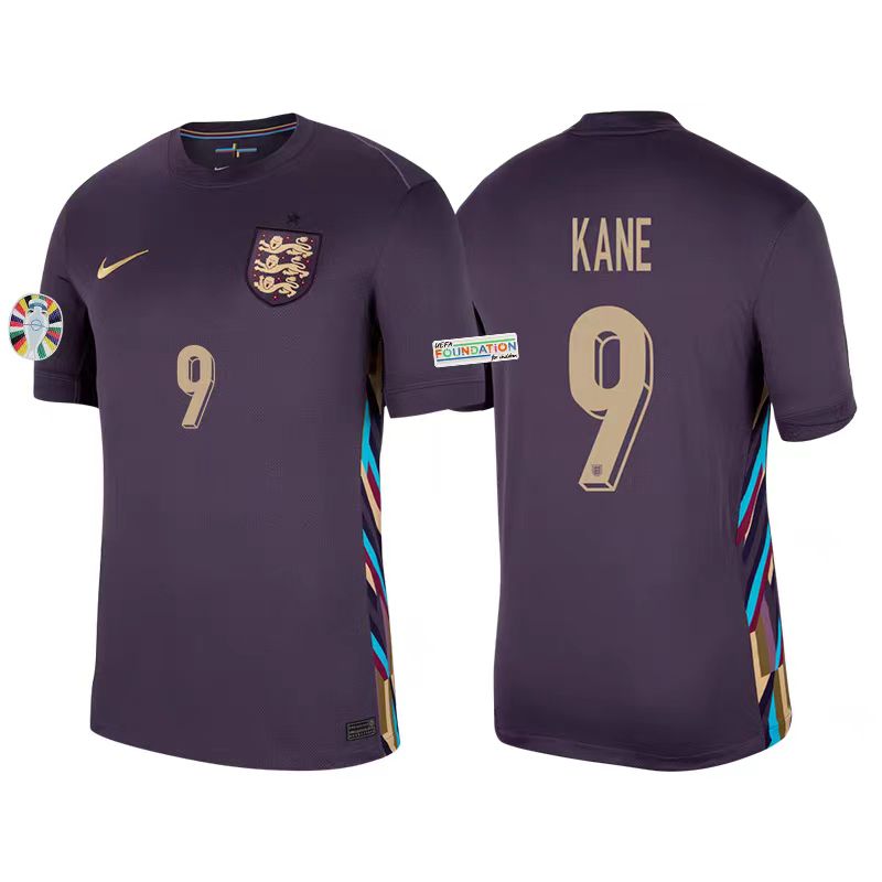    England 24/25 Player Away Euro Patch Jersey