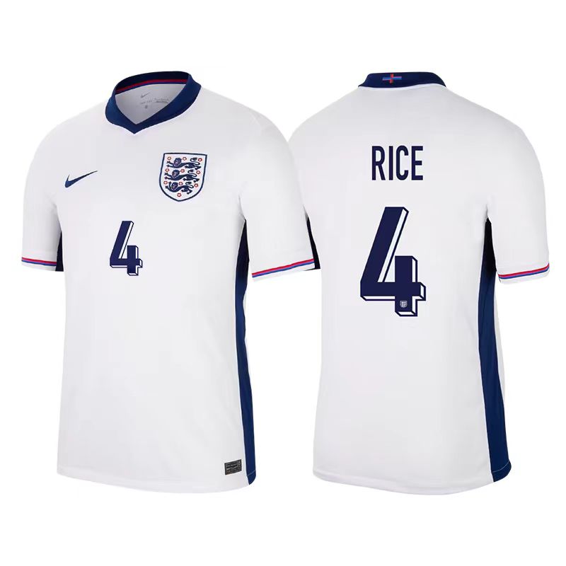    England 24/25 Player Home Euro Patch Jersey