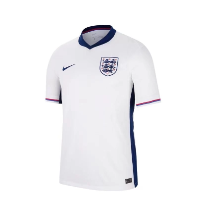    England 24/25 Player Home Euro Patch Jersey 01