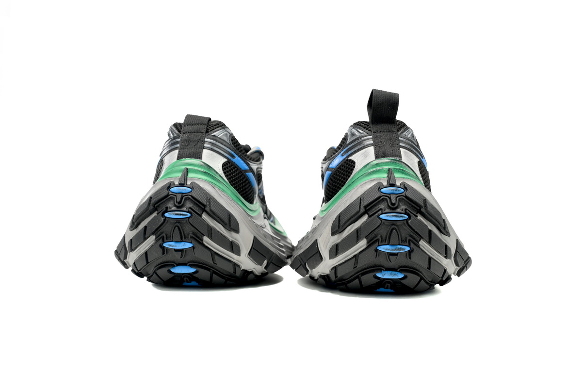    Balenciaga 10XL Sneaker  Black Gray Blue 784342 W2MV2 1143