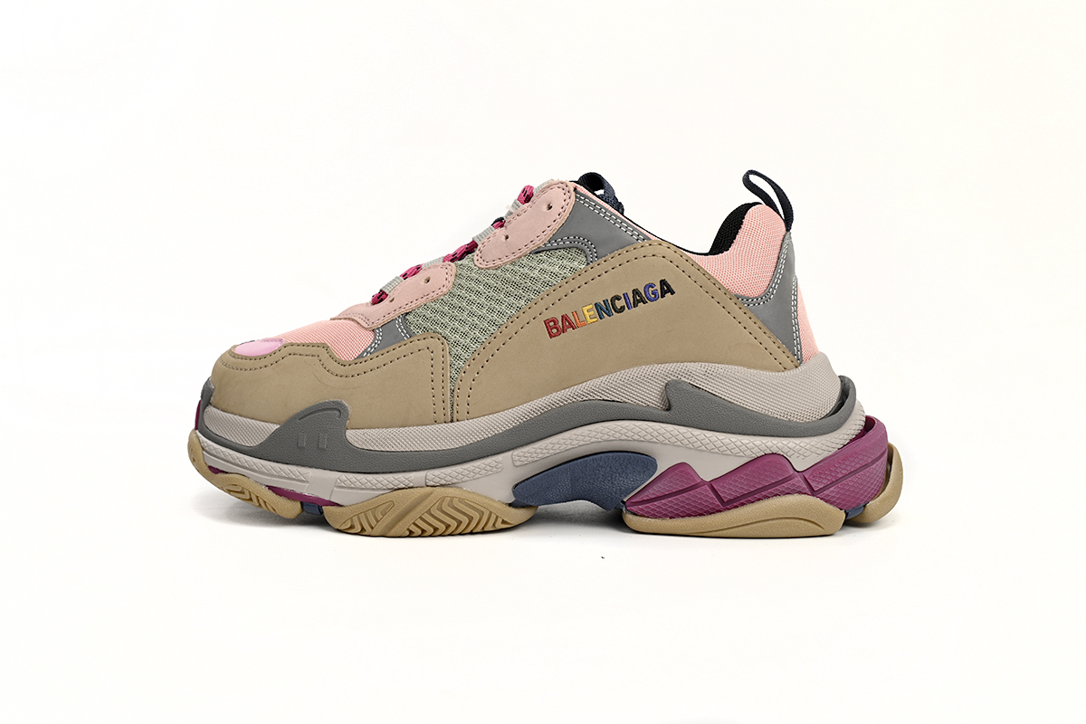     Balenciaga Triple S Grey Pink  490672 W09O5 1036 