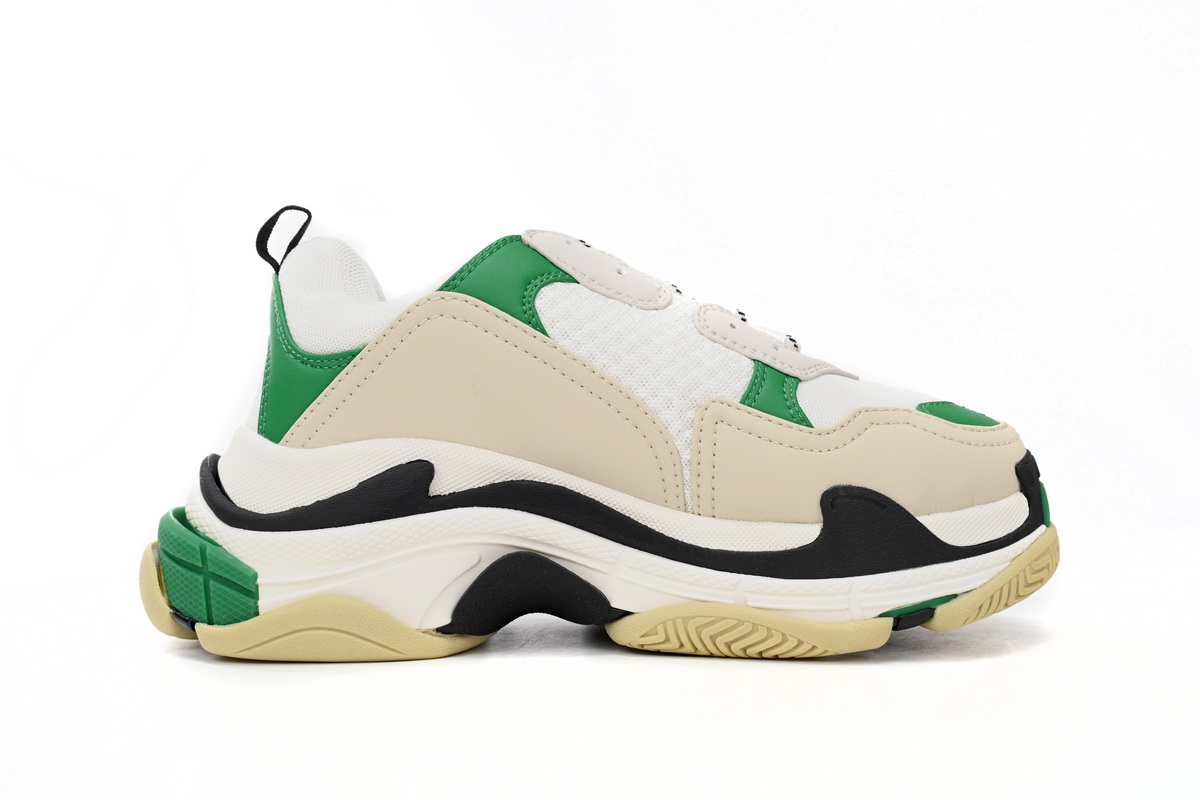    Balenciaga Black And White Green 524039 W09O1 9090 