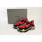 Pkgod Balenciaga Triple S Black Red Grey 483513 W06E1 1006