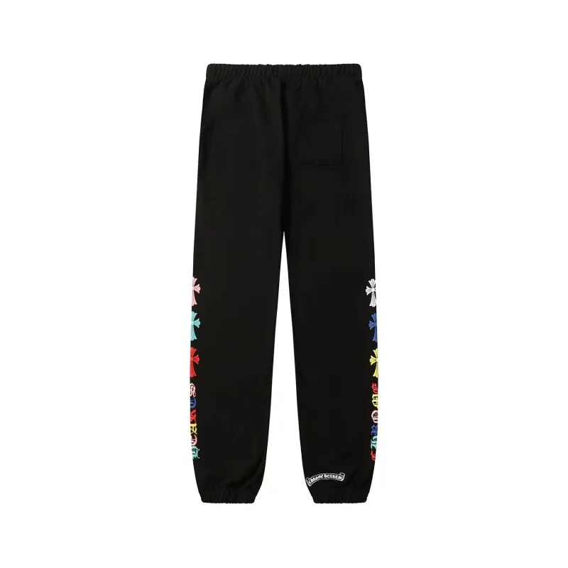 Top Chrome Hearts Multi Color Cross Hoodie Suit 