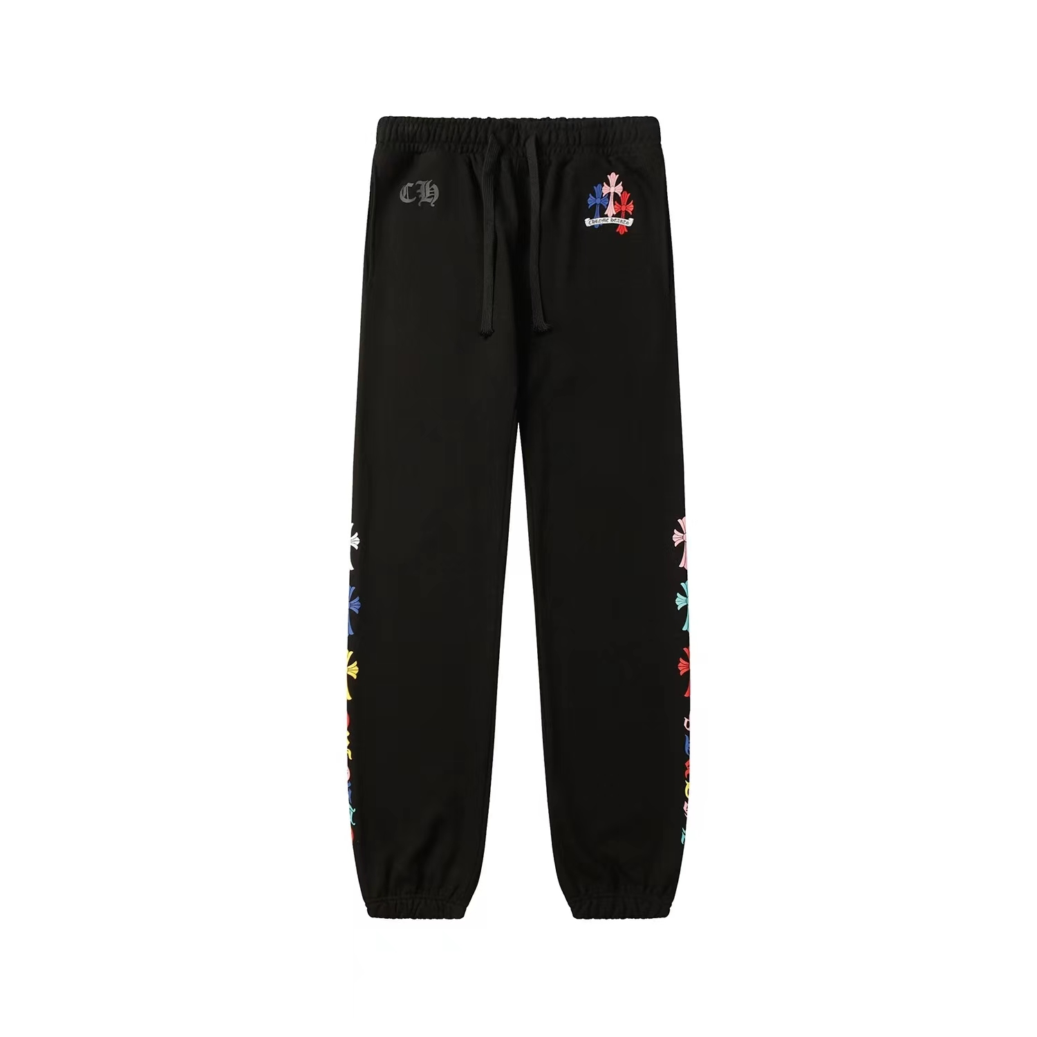 Top Chrome Hearts Multi Color Cross Hoodie Suit 