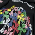Top Chrome Hearts Multi Color Cross Hoodie Suit 