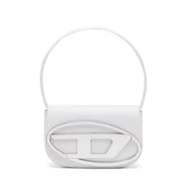 Top Quality Diesel 1DR Shoulder Bag Nappa Leather White 01
