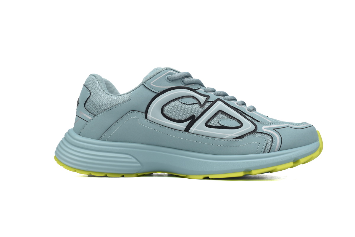  Dior Light Grey B30 Sneakers New Blue  3SN27ZIR-16536
