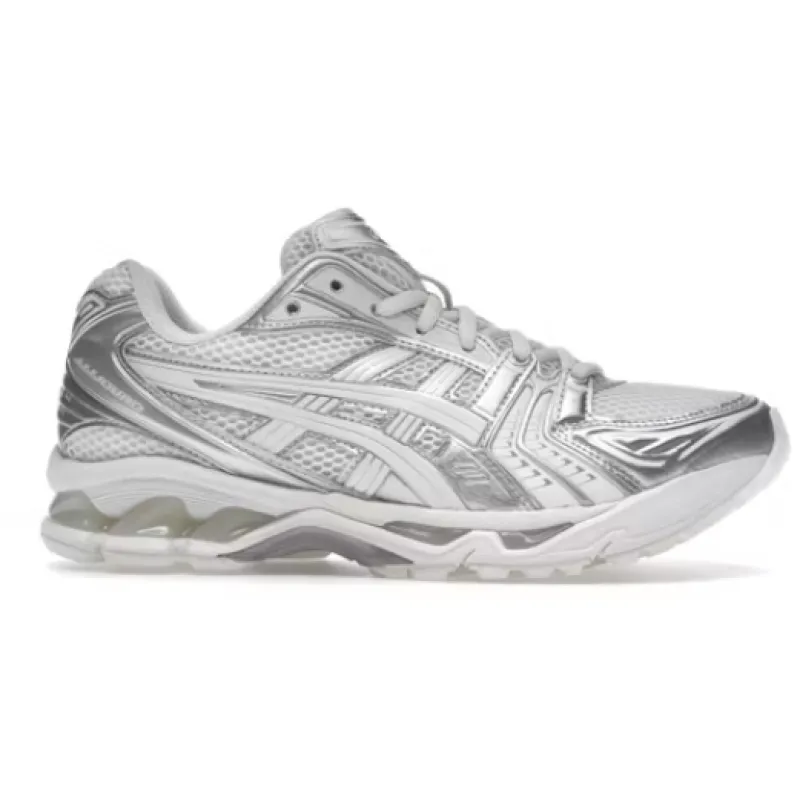 【Flash Sale $30 OFF】 ASICS Gel-Kayano 14 JJJJound Silver White