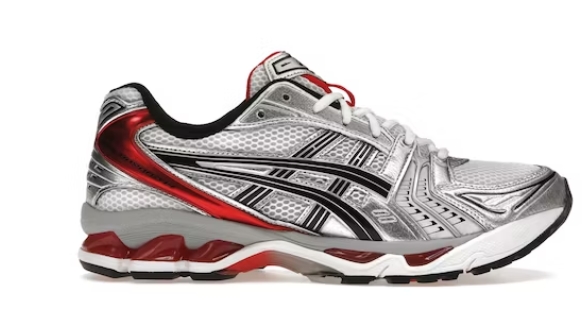  ASICS Gel-Kayano 14 White Classic Red