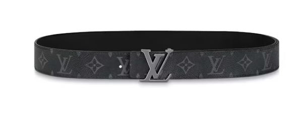 Louis Vuitton Reversible Belt Monogram Eclipse