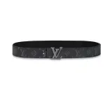 Louis Vuitton Reversible Belt Monogram Eclipse